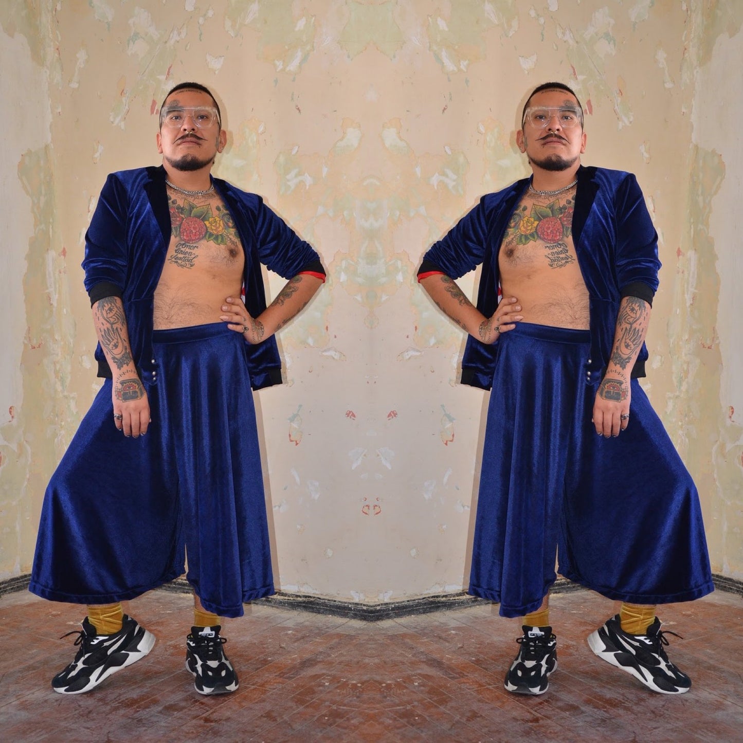 Aladdin Sane Velvet Pants