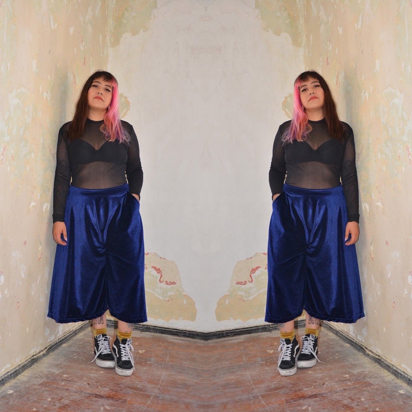 Aladdin Sane Velvet Pants